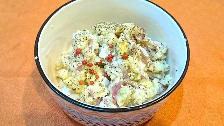 アンチョビのポテトサラダ。