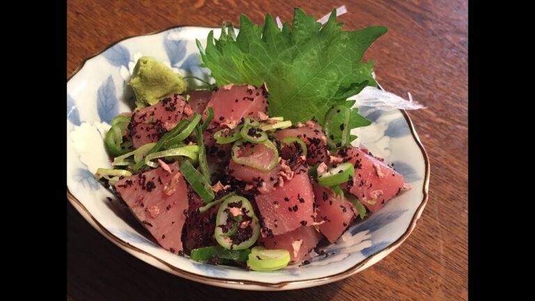 「紫蘇まぐろ」作り方