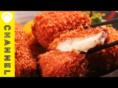 豚肉のカマンベールチーズフライ