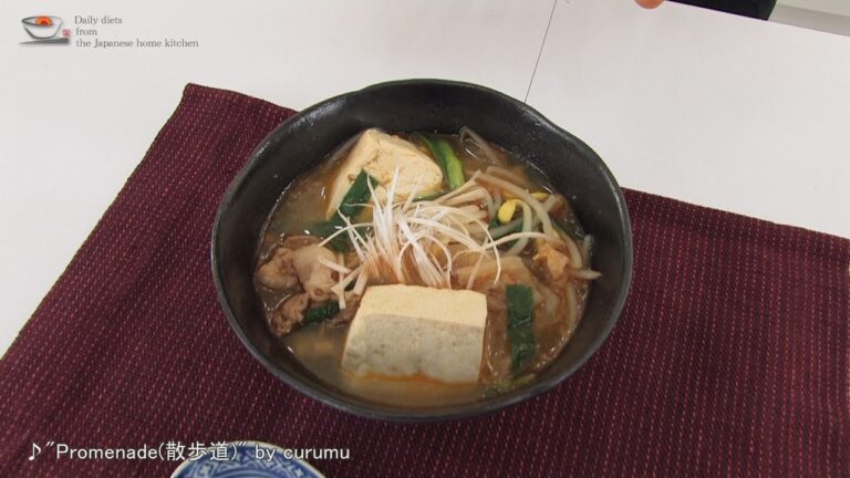 Yurika's "TOFU and KIMUCHI soup" 豆腐とキムチのスープの作り方