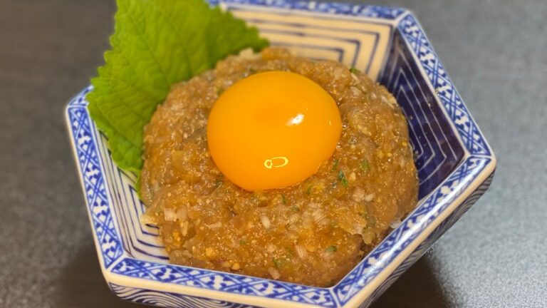 【さばかない】マグロのネギ味噌なめろう【晩酌にもオススメ】