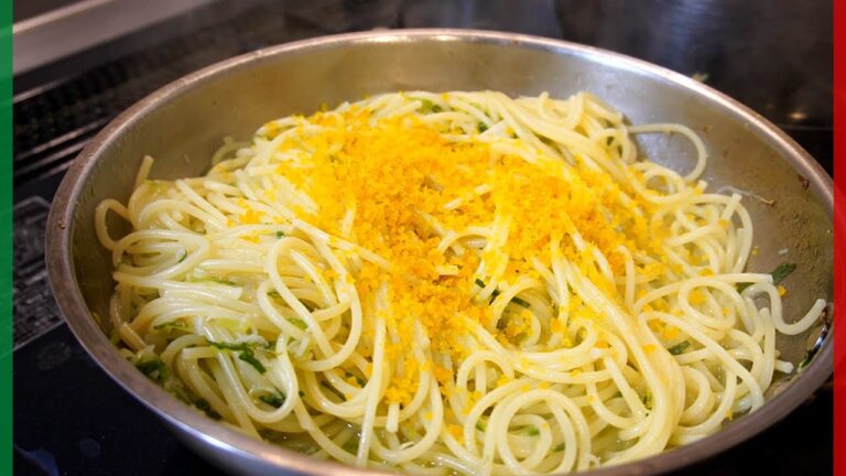 【にんにくなのに野菜】葉にんにくと長崎名産カラスミのスパゲッティ！【Spaghetti con Bottarga e Aglio Novello】