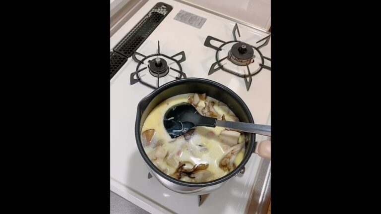 【簡単!!!】きのこのポタージュ