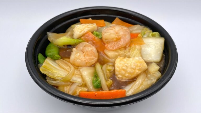 【ほっともっと】食材がごろっごろ入った海鮮中華あんかけごはんを食べました【新メニュー】