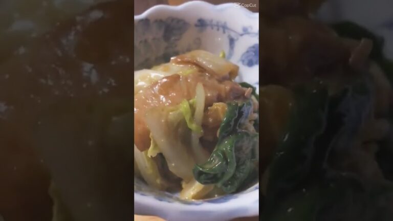 白菜と豚肉甘辛にんにく炒め美味い　冷食カルビマヨ