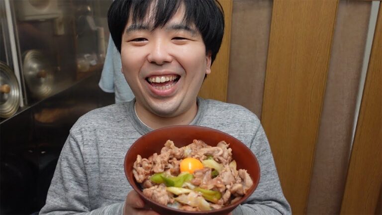 すた丼再現レシピを駆け出しYouTuberとしては暴挙とも言える長尺で紹介する非正規雇用者