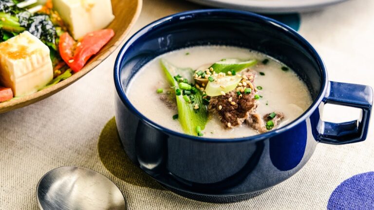 牛肉の旨味たっぷり！コムタンスープ風