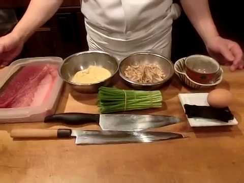 《まぐろ(ヨコワ)の納豆和え》・・・・大和の 和の料理《和え物》