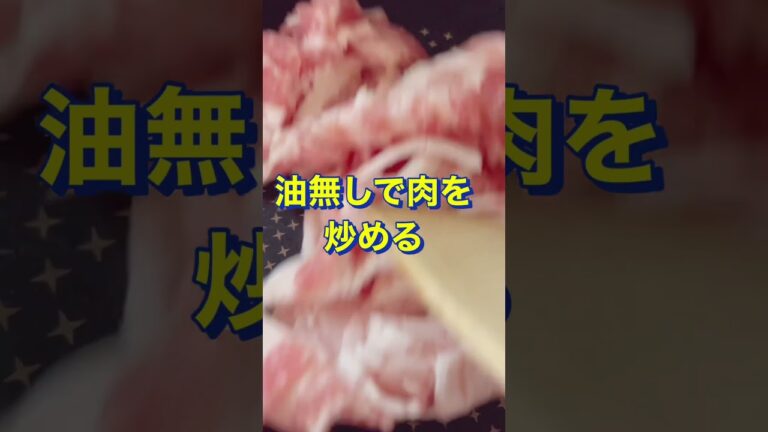 ご飯🍚がすすむ君【豚バラともやしの塩だれ炒め】#Shorts #ひめりんご