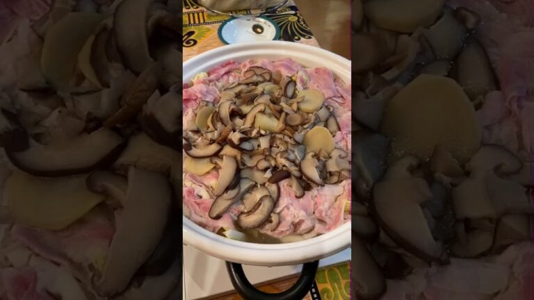 20/10/28 一瞬の白菜と豚肉のﾐﾙﾌｨｰﾕ鍋！