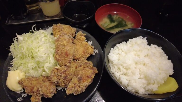 伝説のすた丼屋で食べた「"ミニ"すたみな唐揚げ定食」が全然「ミニ」では無かった件！ / Fried chicken set meal at Sutadonya