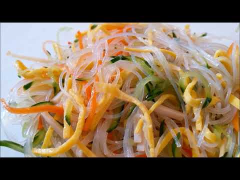 簡単サラダとちいさなおかず/はるさめサラダ/その８９/緑豆春雨/惣菜/中華サラダ/