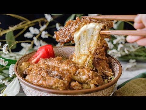 【素直に美味しい】チーズソースカツ🐖