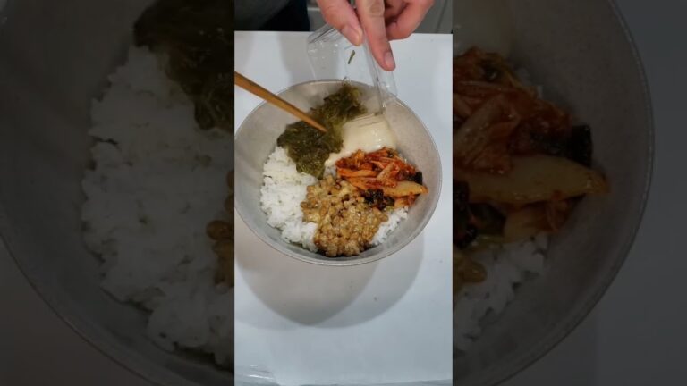 【ねばねば丼】温かいご飯にのせるだけの美味しいやつ！