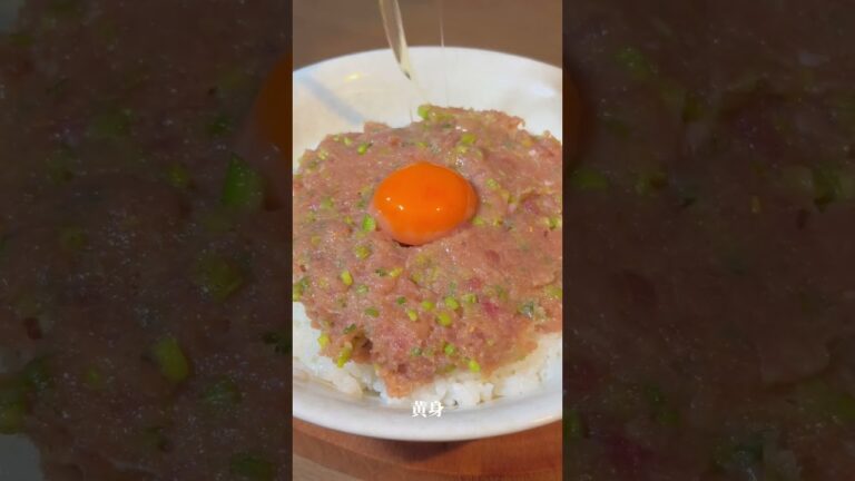 独身1人暮らしの簡単ネギトロ丼