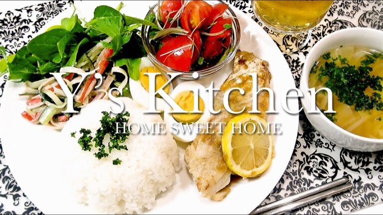 【料理音】タラのバタポン＆キュウリとカニカマのマヨポン