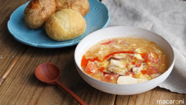 トマトの酸辣湯スープ のレシピ 作り方【365日のパンとスープ】