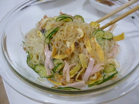【レシピ】スーパーで売ってそうな春雨サラダの作り方