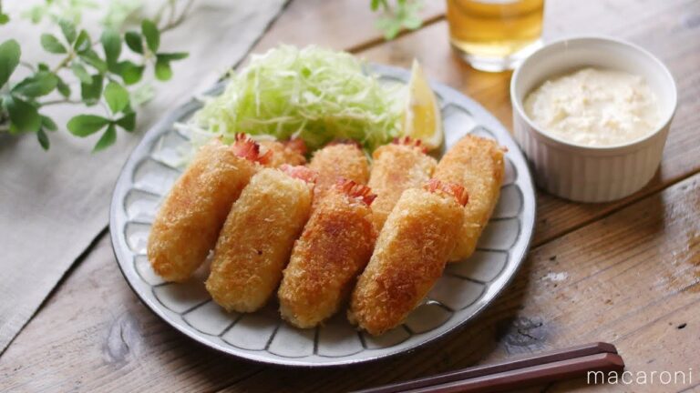 見た目も コスパ も良し♪なんちゃって カニカマエビフライ の レシピ 作り方