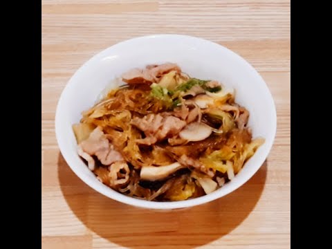 レンジではるさめ白菜が簡単に作れます☆彡 #Shorts