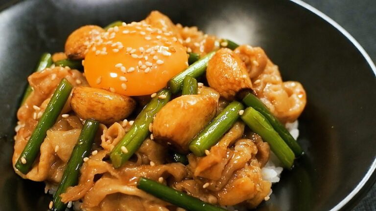 深夜に食べたいスタミナ丼の作り方