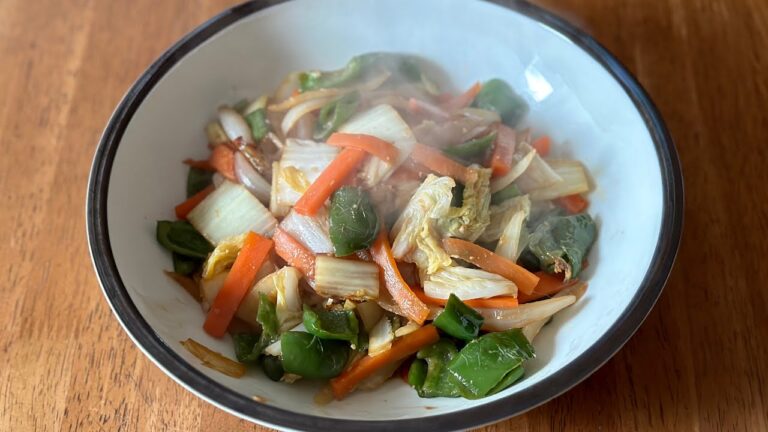 白菜の野菜炒め 作り方