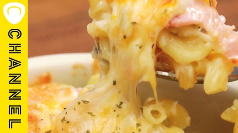 お皿ひとつでグラタン風♪マカロニチーズ｜C CHANNELレシピ