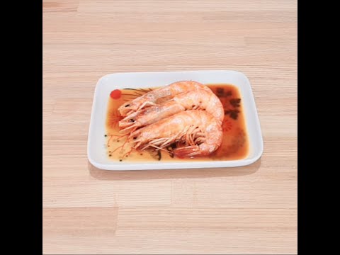 レンジで海老の煮物が簡単に作れます☆彡 #Shorts