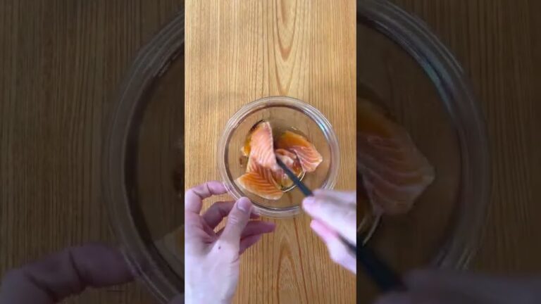 世界一カンタンなサーモンのカルパッチョ風