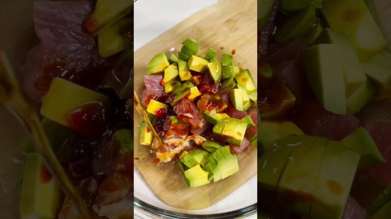 マグロとアボカドを使った素人飯がやばすぎる。 #shorts