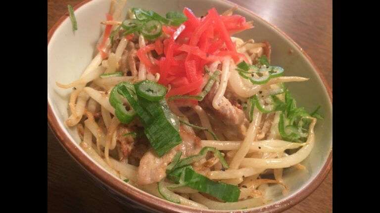 「豚マヨ」作り方