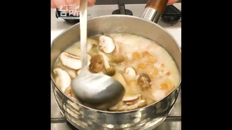 【DAIGOも台所】生姜とキノコのにゅうめん｜生姜パワーで身体ポカポカ◎