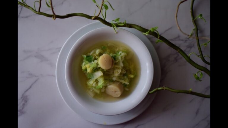 【免疫力アップさせる簡単レシピ】白菜と貝柱のスープ