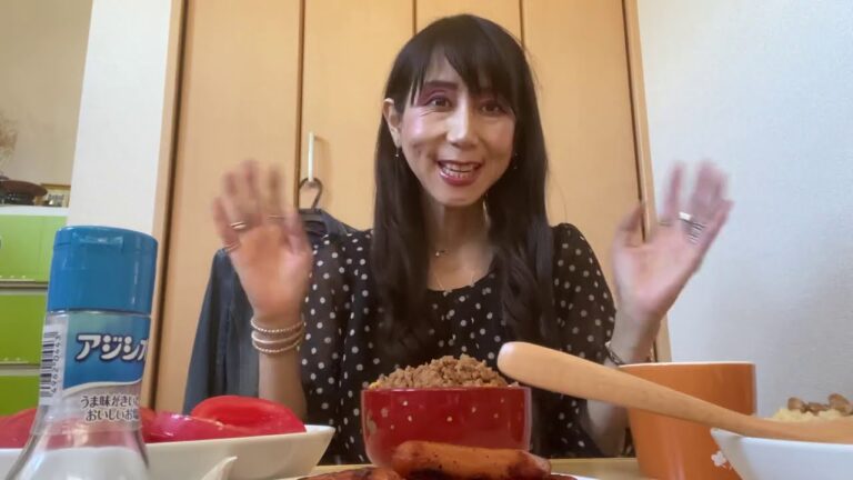 みえこの食動画 朝ご飯🍚