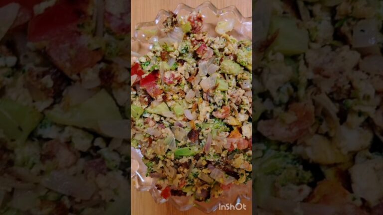 Scrambled Eggs and Broccoli/Broccoli Egg Bhurji Recipe  #shorts #broccoli