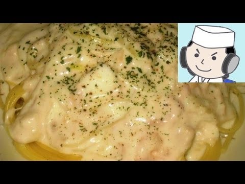 ツナクリームパスタ♪ 　Tuna cream pasta♪
