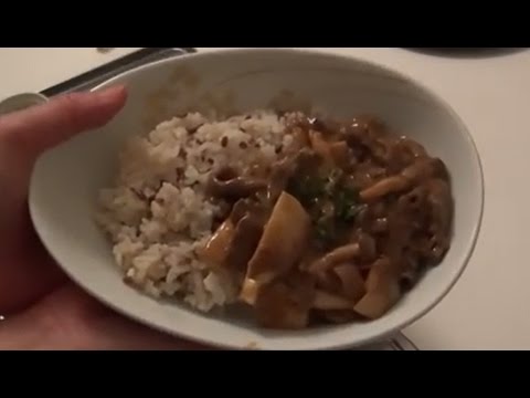 【隠し味】きのこたっぷり和風ビーフストロガノフ（柴田真希＠Nadia）