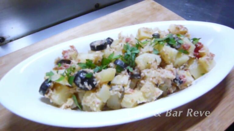 ツナとポテトのイタリアンホットサラダ