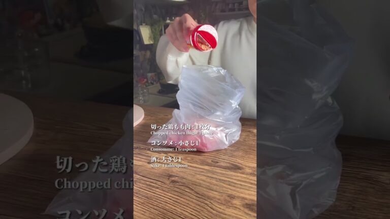 【ネギ塩レモンだれだく鶏】 #shorts #簡単レシピ