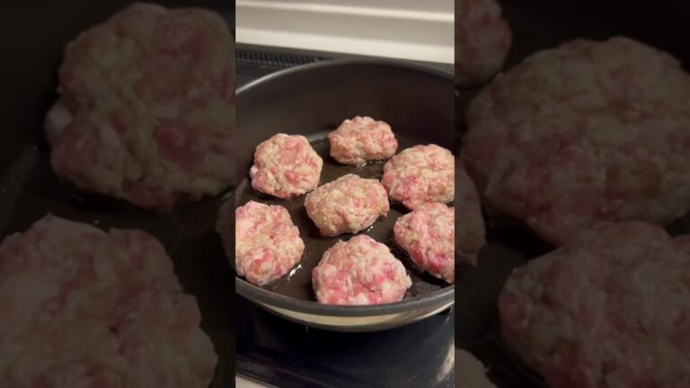 【絶品】豚こまで作るハンバーグが噛みごたえあって美味しすぎた！#shorts