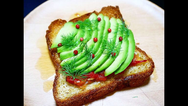 Avocado Tomato Toast Recipe/アボカドトマトトーストの作り方