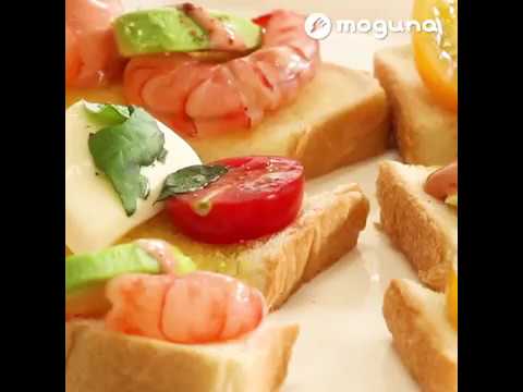 乗せるだけ簡単アレンジ スティックオープンサンド