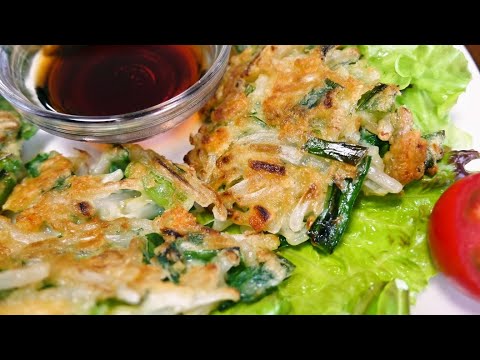 もやしとニラの簡単チヂミ【人気料理研究家が教える】【今日使える簡単レシピ】