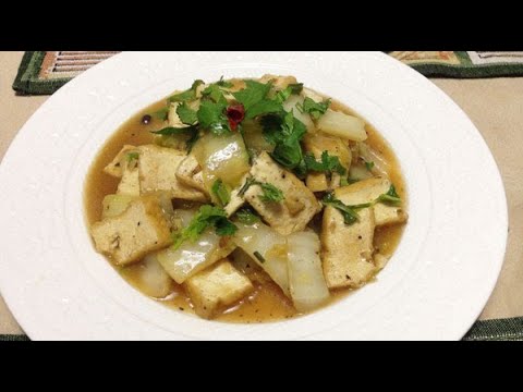 （クッキング） 厚揚げ白菜😋豆豉醬炒めあんかけ