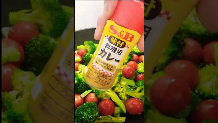 2周回ってブロッコリーの食べ方これが3番目に好き🥦#shorts