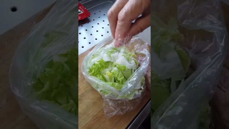 白菜の浅漬け（かつお節入り）の作り方・レシピ／ばあちゃんの料理教室 #shorts