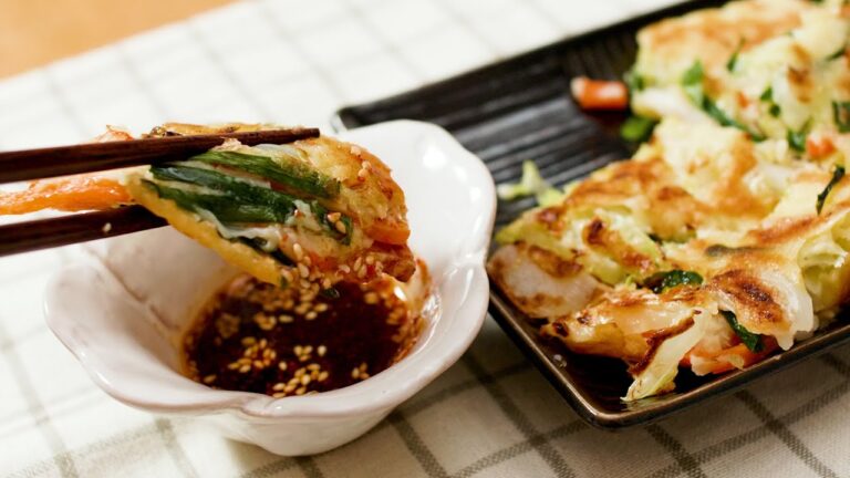 【キャベチヂミ】春キャベツと新たまねぎの