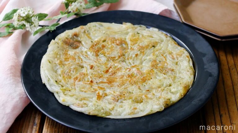 【玉ねぎとツナのチーズ焼き】青のりの風味と、とろとろ食感がたまらない！混ぜて焼くだけ♪｜macaroni（マカロニ）