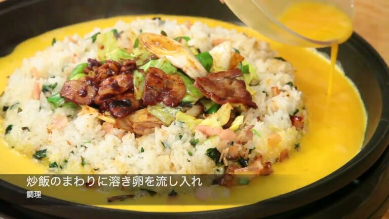 ホットプレートで簡単中華！回鍋肉＆かに玉炒飯