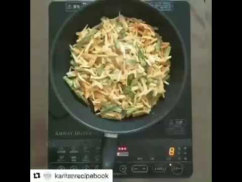【簡単レシピ】ニラともやしのキムチチヂミ
